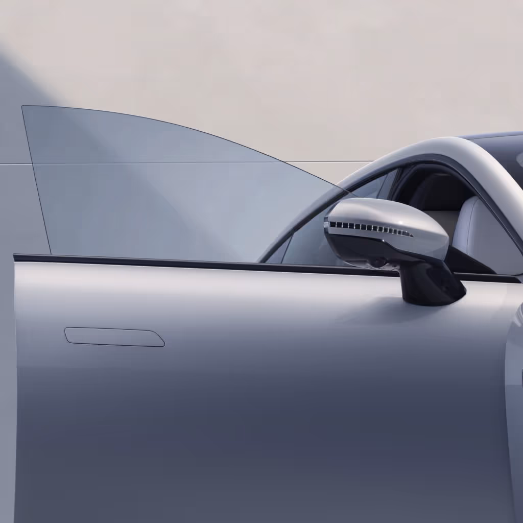 Sleek Frameless Doors