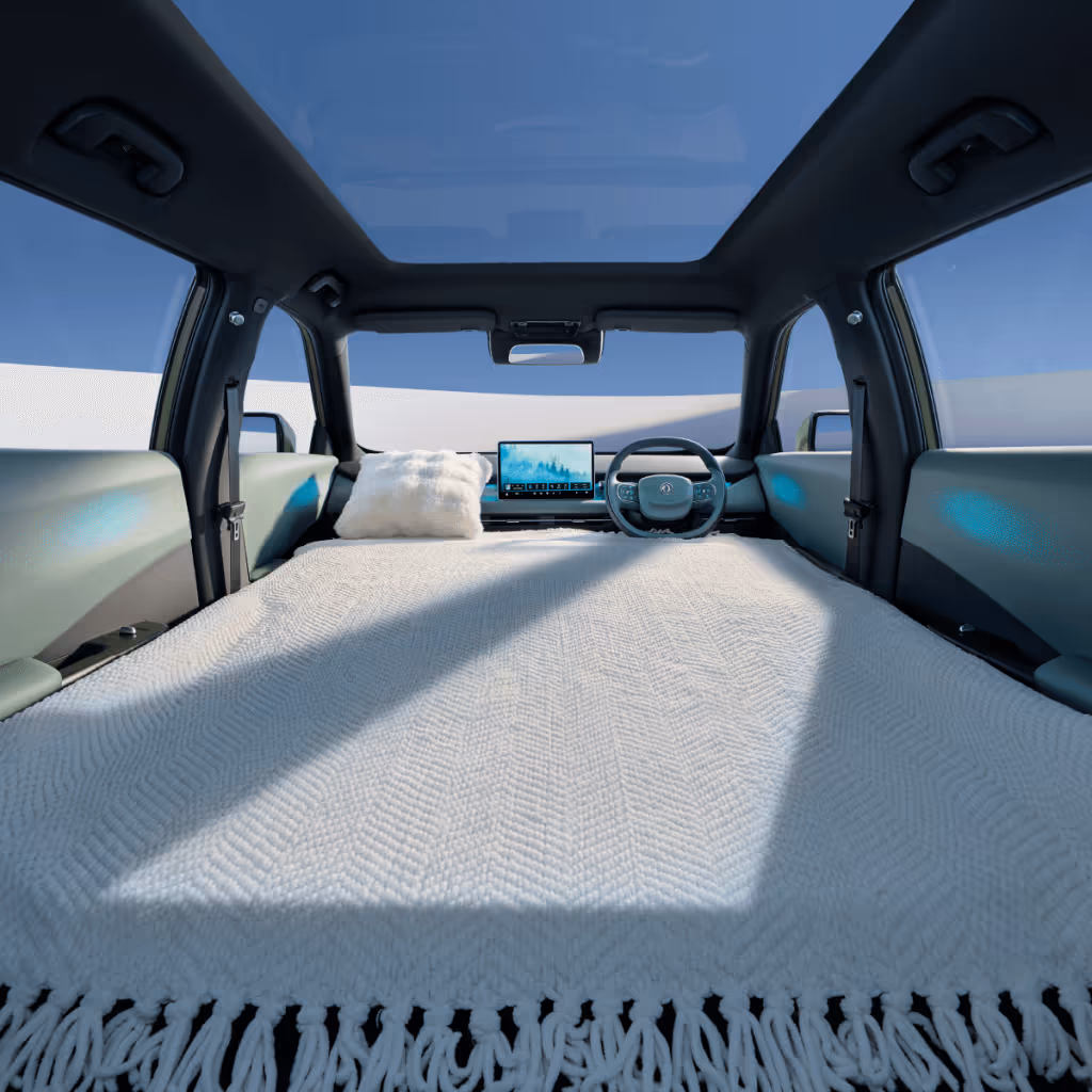 Dongfeng 06 Transformable Bed Interior